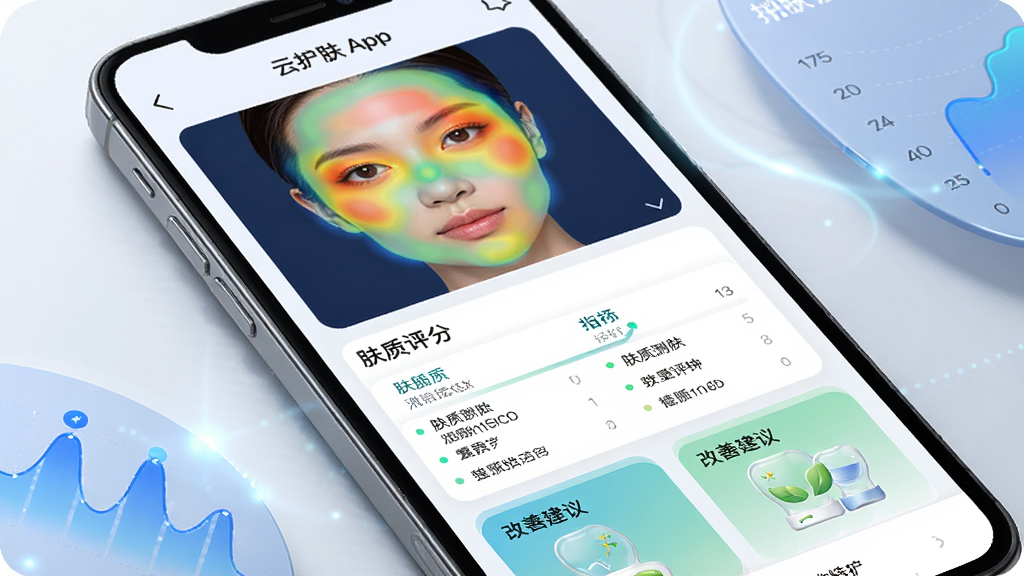 һ��չʾ�ƻ���App���ܲ�����ܵ�ͼƬ���������ֻ���Ļ��ʾ������ҳ�棬�����Ϸ����沿�����������ͼ���м��Ƿ�����������ϸָ���б����·��Ǹ��ƽ��鿨Ƭ���Ű��η��������Ƽ��������¸н�ϣ�ϸ�ڰ�����ɫ���ݿ��ӻ�ͼ������͹�Ч�����ʸ���ɾ��޶���Ԫ��