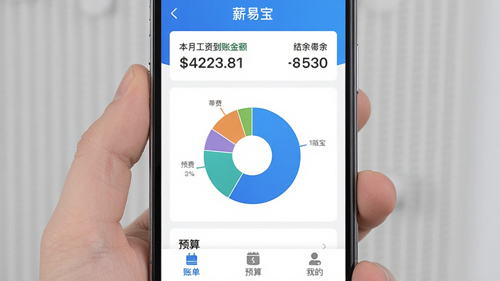 һ���ֻ���Ļչʾн�ױ�App�����棬����д�š�н�ױ��������涥����ʾ���¹��ʵ��˽��ͽ��࣬�м��������ı�״���ѷ���ͼ���ײ�Ϊ�˵���Ԥ�㡢�ҵ�����ѡ����������������ɫ��������ִ������ʸɾ��޶���Ԫ��