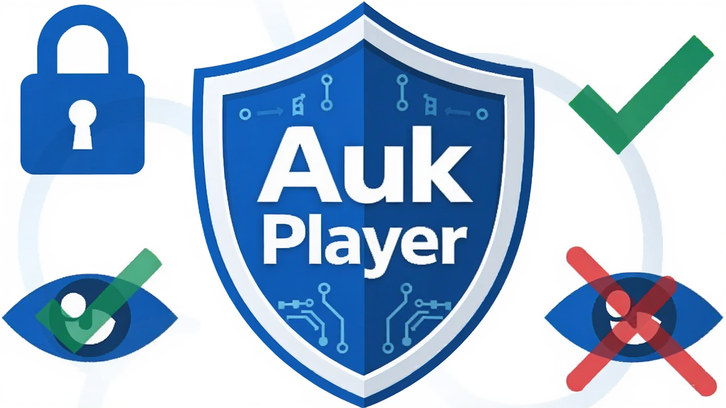 ��ͼ��ʾ�ʣ�������һ�������״��ͼ�꣬����������AukPlayer��������������Χ�����������Թ����۾����õķ��ţ����־��жԳƣ����ȫ���������ƽ������ɫ�Ͱ�ɫΪ��ɫ����ϸ���е�·���������ʸɾ����޶���Ԫ��