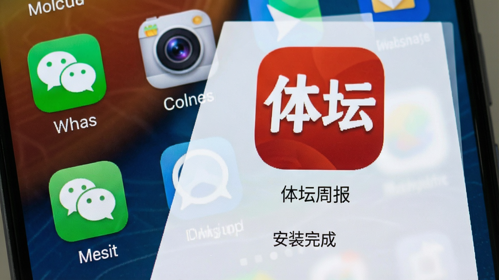 һ��չʾ��̳�ܱ�App�ڰ�׿�ֻ��ϰ�װ��ɵĽ����ͼ���ͼƬ���ֻ���Ļ��ʾ����̳�ܱ���Appͼ��͡���װ��ɡ���ʾ��ͼ��Ϊ��ɫ������ɫ����̳���������������ֻ����棬��΢�š�����ȳ���Ӧ��ͼ�꣬��������ʵ��Ȼ�����ʸɾ�