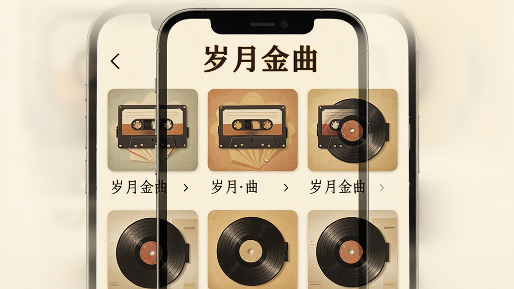 ���½����赥�Ƽ�ҳ�棬�ֻ���Ļչʾ����赥��Ƭ����Ƭ���и��ŴŴ��ͳ�Ƭͼ����ҳ�涥���С����½��������⣬����Ϊ�װ�ɫ���Ű����룬��񻳾ɼ�Լ����������