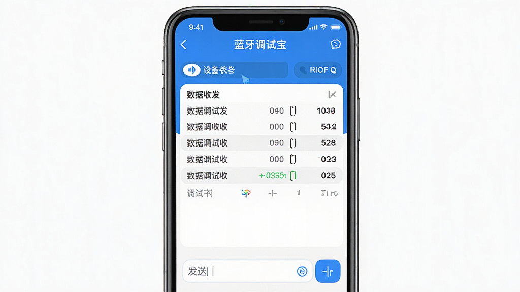 һ��չʾ�������Ա�app���Ľ�����ֻ�����ͼ�������������ֻ���Ļ����Ļ����ʾ�������Ա��������棬�������豸����״̬�����м��������շ���¼���򣬵ײ��з��������͹��ܰ�ť������ɫ������ɫ�Ͱ�ɫΪ����������ִ��������������ɾ��޶���Ԫ�أ�ͼƬ�����ְ������������Ա���
