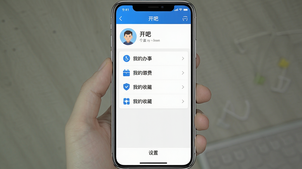 һ���ֻ�Ӧ�ý�ͼ����ͼƬ��չʾ�����ɡ�App�ĸ�������ҳ�棬�������û�ͷ����ǳƣ��в�Ϊ�����б������ҵİ��¡��ҵĽɷѡ��ҵ��ղصȣ��ײ�Ϊ������ڣ������԰�ɫΪ������ɫͼ���׺���������������ʸɾ��޶���Ԫ��