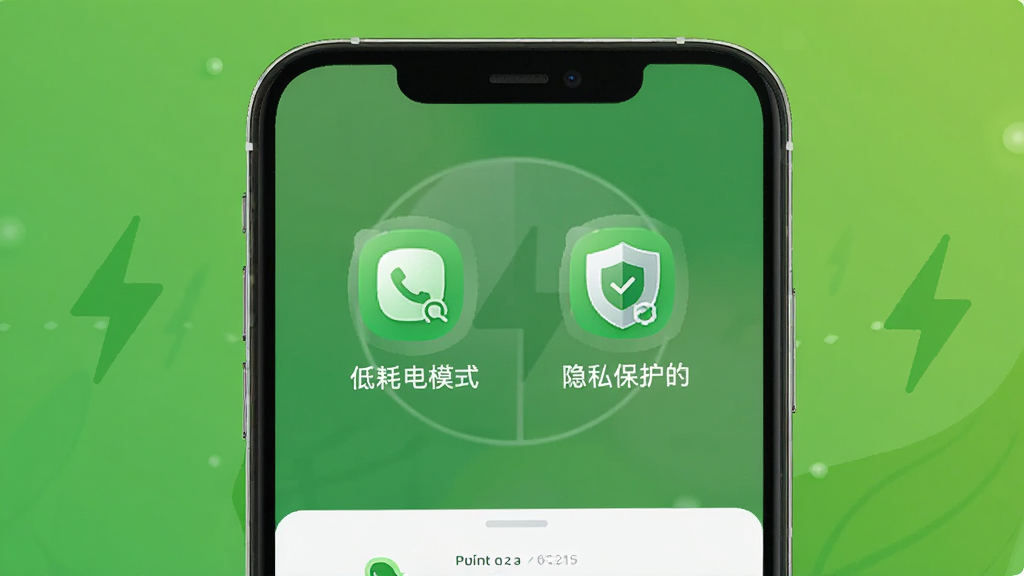 ��ѵ绰�� ����չʾͼ���ֻ���Ļ��ʾ�ͺĵ�ģʽ����˽��������ͼ�꣬�����Ǽ�Լ����ɫ���ܷ�񣬲���������ϸ�ڸɾ������������޶���Ԫ��