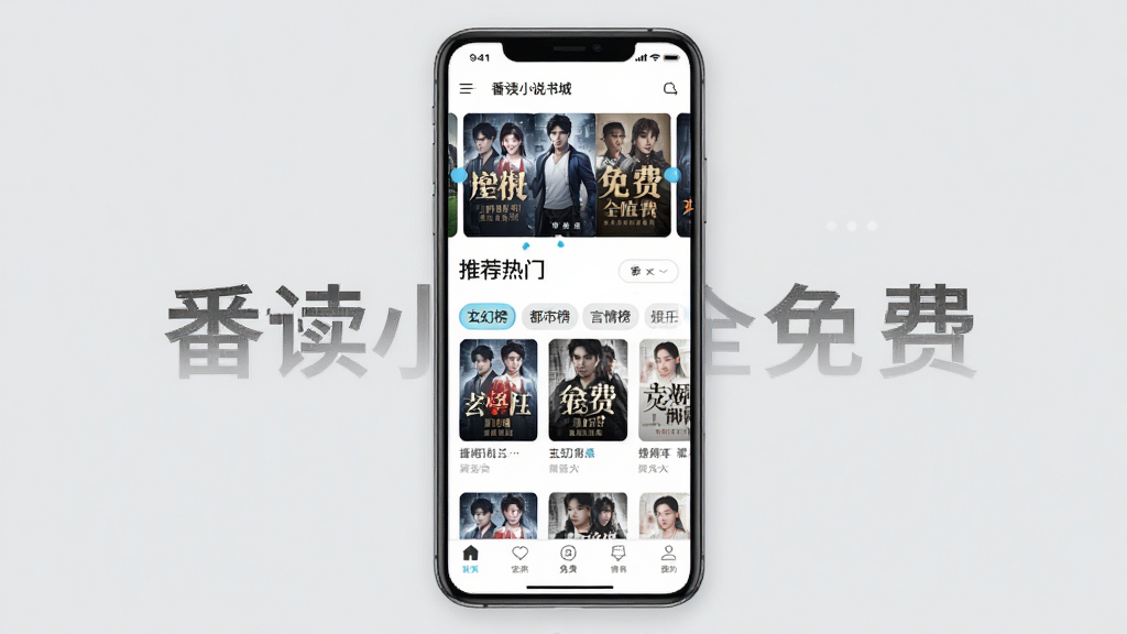 ����С˵ȫ�������Ƽ����棬����չʾ�ֻ���Ļ�ϵ����ҳ�棬�����ֲ�ͼ�Ƽ�����С˵���·���