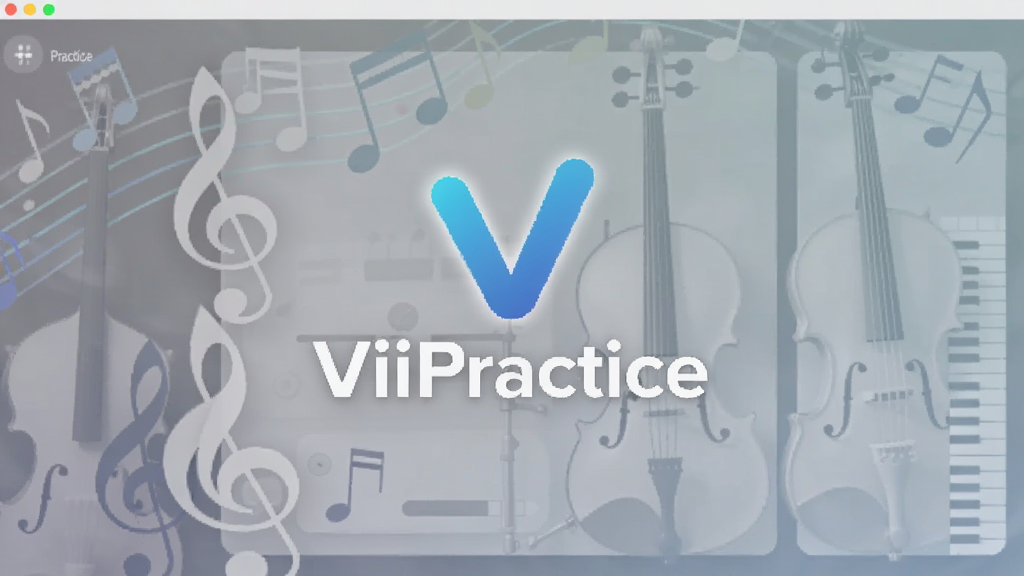 һ��չʾViiPractice�����������ͼƬ������������ViiPractice��Logo�����ƣ���������͵����ַ��ź�������Ӱ�����沼������������ִ���࣬���ʸɾ��޶���Ԫ��