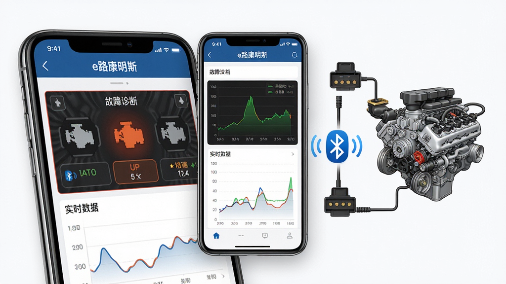 һ�ź��Ӧ������ͼ�������ǡ�e·����˹���ֻ�APP�����������м䣬������ʾ������������Ϻ�ʵʱ������ͼ��������������ֻ���Ļ��д���Ҳ������ӷ�������ʾ��ͼ���Ű���������ҽṹ������ǿƼ����빤ҵ���ϣ�ϸ�ڰ���������OBD�ӿ�ͼ����������ӷ��ţ����ʸ��壬�ɾ��޶���Ԫ��