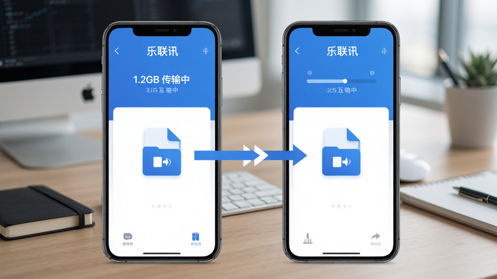 ����Ѷ�ļ��������ܽ��棬�����������ֻ����ţ��м����ļ�ͼ��ͼ�ͷ���ӣ��Ϸ���ʾ��1.2GB �����С��������ǰ칫���棬����Լ����������ɫ�������������޶���Ԫ��