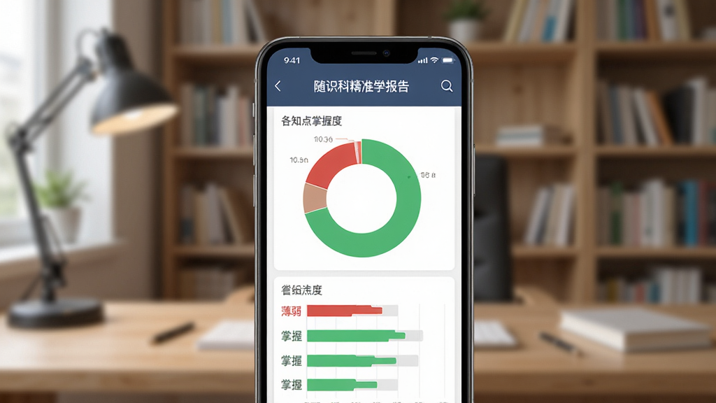 ��ƾ�׼ѧAPP��֪ʶ����ϱ���ҳ�棬�ֻ���Ļ��ʾ��ɫ����ͼ������ͼչʾ��֪ʶ�����նȣ���ɫ������������ɫ�������գ��������ִ����������黯���鷿���������ʸɾ����޶���Ԫ��