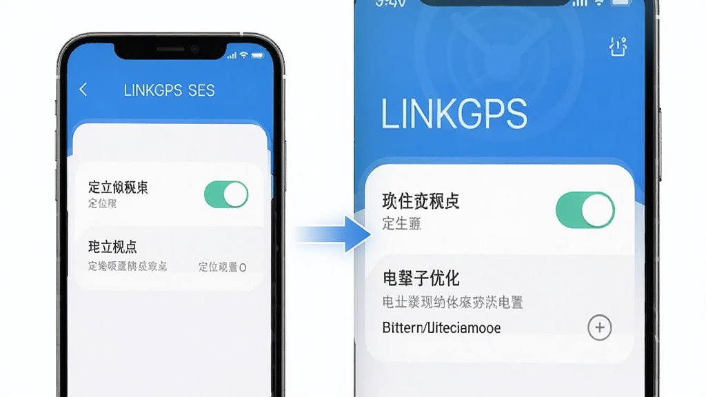 LINKGPS��װ���ò���ʾ��ͼ���ֻ���Ļ��ʾȨ�����ý��棬�ж�λȨ�޿��غ͵���Ż�ѡ��������࣬����ɫ�����������������ʸɾ����޶���Ԫ��