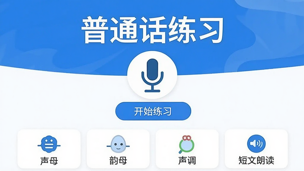 һ����Ϊ����ͨ����ϰ�����ֻ�Ӧ�������棬�����Ǽ���������ɫ��������ʾ����ͨ����ϰ���ĸ����֣��м�����Ŀ����˷�ͼ��͡���ʼ��ϰ����ť���·���������ĸ����ĸ�������������ʶ��ĸ�������ڣ���������������ִ���ƽ�����ʸɾ��޶���Ԫ��