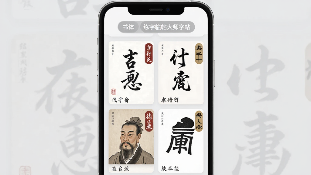 ����������ʦ����ѡ����棬�ֻ���Ļ��ʾ�౾�鷨��������������״���У�����������顢���顢����������͹Ŵ��鷨��ͷ�񣬶���������ɸѡ��ǩ������ǳ��ɫ��������������������Լ�ִ������ʸɾ��޶���Ԫ��