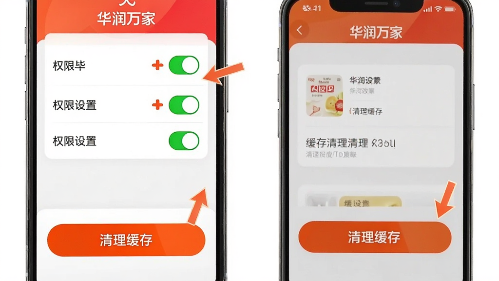 �������APP�ƶ���ʹ�ù���ʾ��ͼ���������ֻ���Ļ��ʾȨ�����úͻ����������棬�����Ϸ���Ȩ�޿����б����·����������水ť���Ű����������̳̻���ϸ���ϼ�ͷָʾ��ȷ����ť���������ʸɾ��޶���Ԫ�أ�ͼƬ���С�������ҡ����֡�