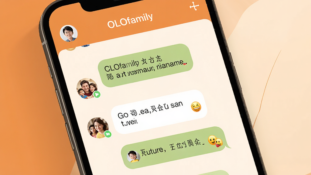 OLOfamily ��ͥȺ�黥�����棬����չʾһ����ܰ�ļ�ͥ���쳡�����ֻ���Ļ����ʾ��ͥ��Աͷ����������ݣ���������ů�ĳ�ɫ����ɫ����������������ֺͱ��飬������������Ȼ���������������ʸɾ����޶���Ԫ��