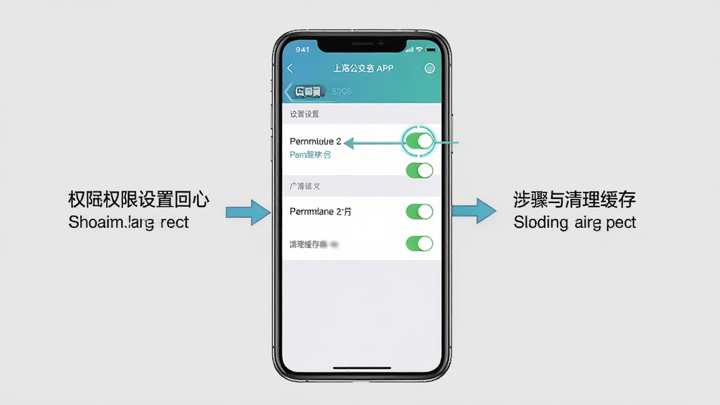 һ��չʾ�Ϻ�������ѯAPP���ֻ�������Ȩ�޺���������Ĳ���ʾ��ͼ�������������ֻ���Ļ����Ļ����ʾ���ò˵���Ȩ�޿��أ������Ǽ��Ļ�ɫ�����̳�������ֱ�ۣ�ϸ�ڰ��������Ŀ��ذ�ť�ͼ�ͷָʾ�����ʸ���ɾ��޶���Ԫ��