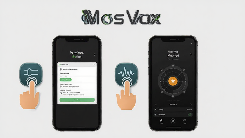 MossVoxʹ�ý̳�ʾ��ͼ���������ֻ���Ļ��ʾȨ�����ý������ƵУ׼���棬�Ա�����ָ�����ʾ��ͼ�꣬������ǳ��ɫ����������