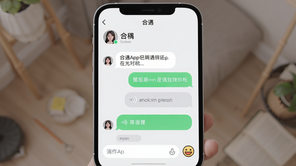 ����App������Ի����棬�������ֻ���Ļ�������Ϸ���ʾ�Է�ͷ����ǳƣ��м����������ݶԻ����ݣ��������ֺ����������ײ��������ͱ��鰴ť���Ű���ˬ������ִ�����Ӧ�ã�ϸ��Բ�󣬻��ʸɾ��޶���Ԫ�أ���Ļ������ʾ������������