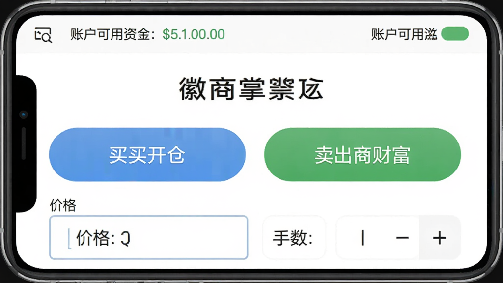 �������ϲƸ�App�����µ������ֻ���ͼ����Ļ������ʾ���뿪�ֺ��������ֵİ�ť���·��м۸�����������ѡ�񣬶�����ʾ�˻������ʽ𣬱���Ϊ��ɫ����񣬲��ֺ���������������ͼƬ�����ְ������������ϲƸ���