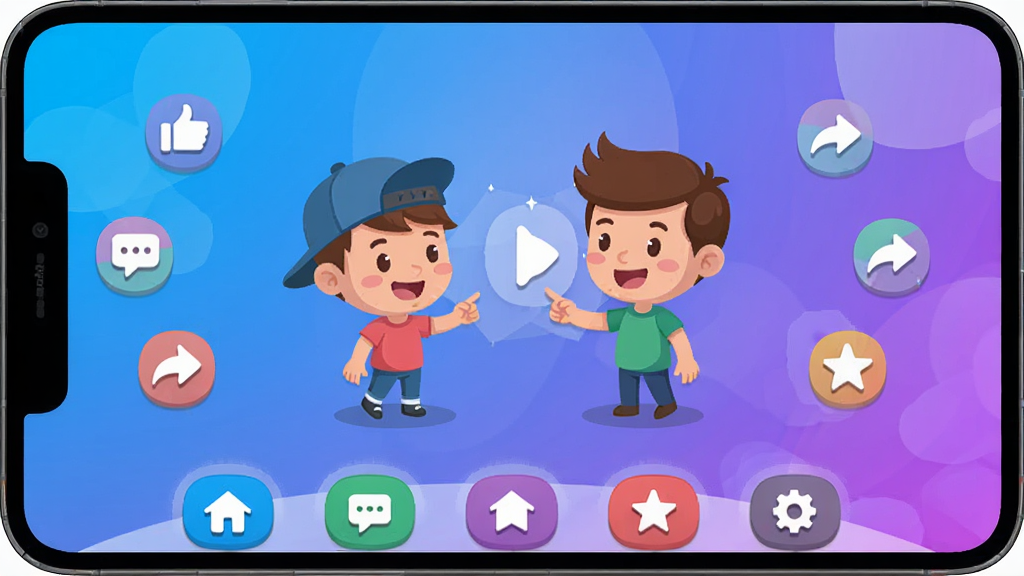 TapDoki ����������չʾ�����������ǿ�ͨ���Ľ�ɫ������������Χ�����ŵ��ޡ����ۡ��������罻ͼ�꣬����ײ��������ɫ������ť������������������Ͻ�����ɫ����ƽ����Ʒ�񣬲����������࣬���ʸ���ϸ�壬�޶���Ԫ��