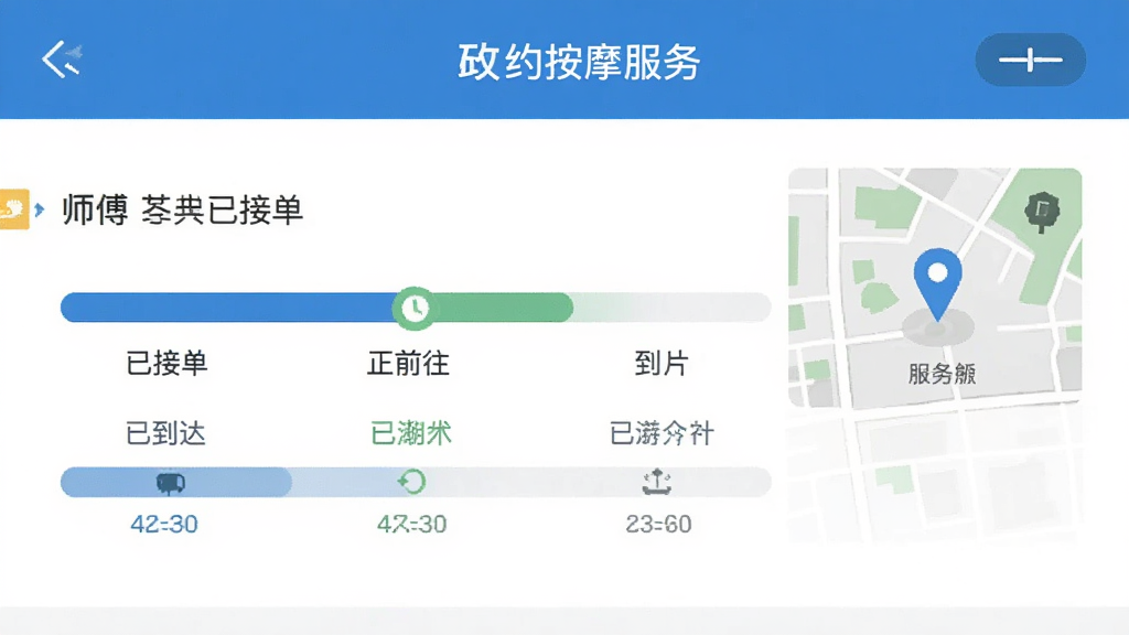 Լ��Ħ����涩�����ٽ��棬��ʾʦ���ѽӵ�������ǰ�����ѵ����״̬�����������е�ͼС����ʾʦ��λ�ã������࣬������ɫ����ƽ����ƣ����ʸɾ�����