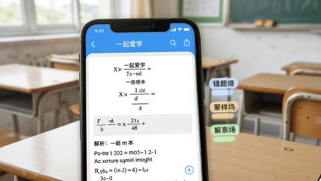 һ��չʾ��һ��ѧ��App���Ȿ�����ͼƬ���ֻ���Ļ����ʾ��һ����ѧ����ͽ������Ա��б�ǩ���࣬�����ǽ��ҿ�������������������ʸɾ����޶���Ԫ��