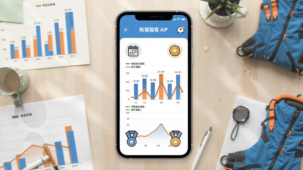��è��APP����ͳ������ʷ�ع˽��棬�ֻ���Ļ��ʾ��״ͼ������ͼչʾÿ��ͽ���������������ݣ��Ա�������ͼ���뽱��ͼ�꣬����Ϊ�������������沼��Ϊ�ֻ����У���Χ��������ͼ�����˶�װ������ƽ����Ʒ��ɫ������ɫ�ͳ�ɫΪ����ϸ�����������ʸɾ��޶���Ԫ��