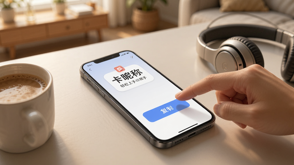 һ��AI���ɵ�ͼƬ������չʾһ���ֻ����������ϣ���Ļ����ʾ�����ǳơ�APP�Ľ��棬�Ա���һֻ�����ڵ����Ļ�ϵġ����ơ���ť���ֻ��Ա߷���һ�����Ⱥ�һ����������������ܰ�ļҾӻ����������������������ͣ����ʸɾ���ͻ�����������֡��ķ�Χ��