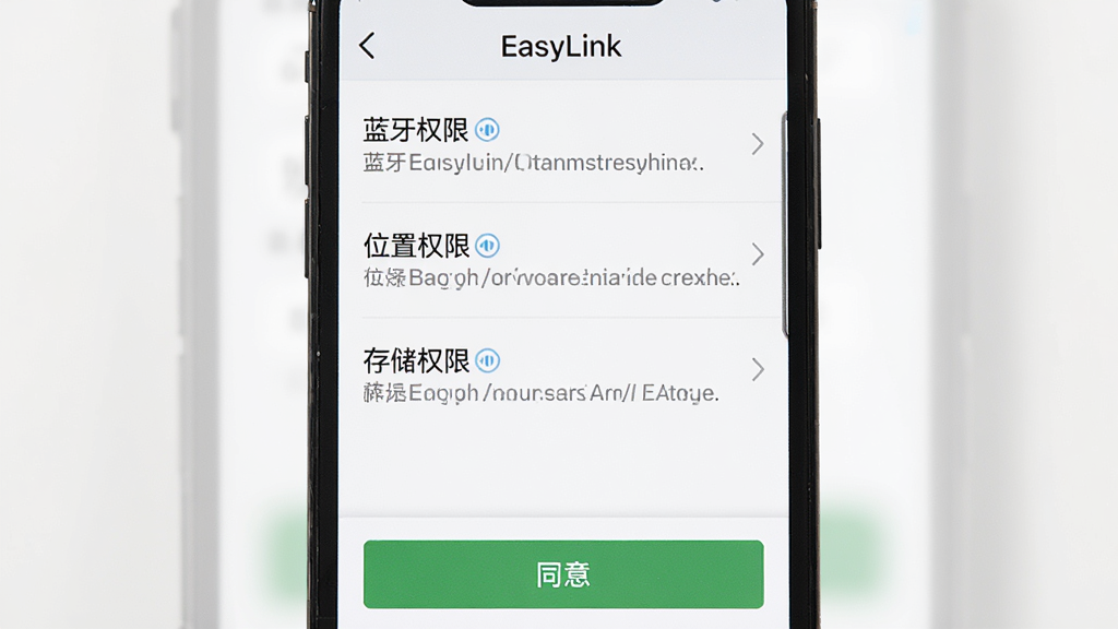EasyLinkȨ��˵��ҳ���ͼ���ֻ���Ļ��ʾEasyLink��Ȩ�޹������棬ҳ�����г�����Ȩ�ޡ�λ��Ȩ�ޡ��洢Ȩ�����ÿ���·��л�ɫС��˵����;�����汳��Ϊ��ɫ��������EasyLink���������ײ���ͬ�ⰴť�������������������ʸɾ����޶���Ԫ��