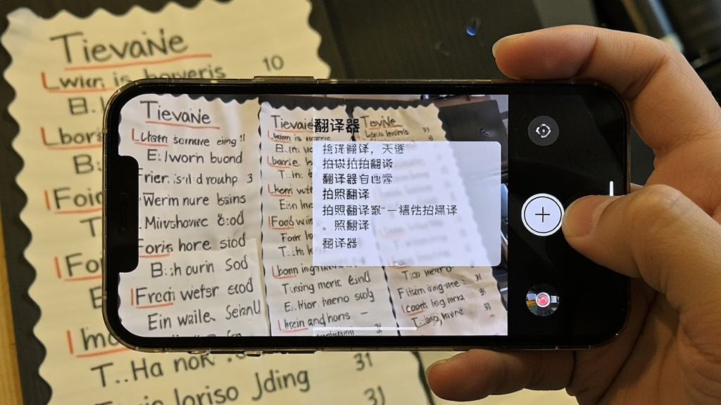 һ��չʾ������App���շ��빦�ܵ�ͼƬ��������һֻ�������ֻ�����Ӣ�Ĳ˵����գ��ֻ���Ļ����ʾ�����պ�ķ�����������Ϊ�ֻ���Ļռ�ݻ������ģ��Ű�Ϊ����չʾ���ճ�������������дʵ�磬ϸ���ϲ˵����������ɼ����ֻ�������ʾ���밴ť�����ģ����ʸɾ����޶���Ԫ�ء����壬ͼƬ�����ְ��������������������շ��롱