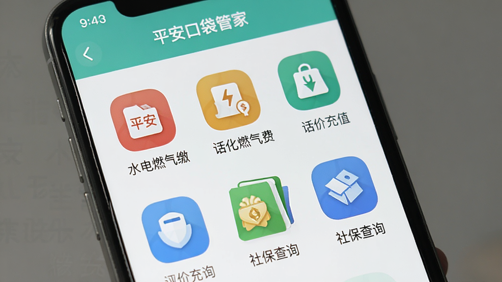 ƽ���ڴ��ܼ�App�����������棬�ֻ���Ļ��ʾˮ��ȼ���ɷѡ����ѳ�ֵ���籣��ѯ��ͼ������ͼ�����ͳһ��������ǳɫ���������������������ɾ��޶���Ԫ�ء�