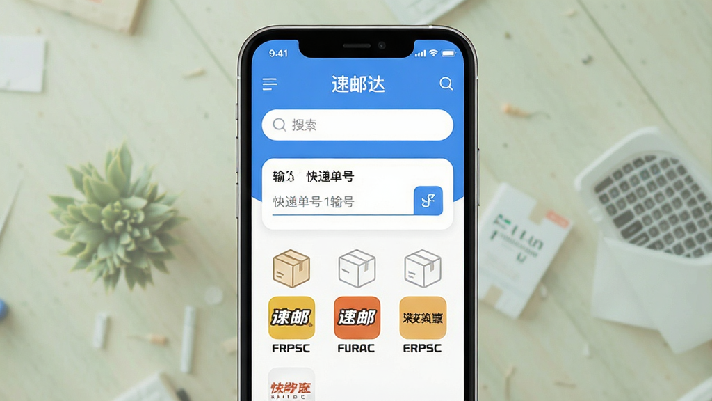 һ���ֻ���Ļչʾ��ݲ�ѯApp�������ͼƬ�������������ֻ�����Ļ��ʾ�����ʴApp����ҳ���������������м��ǿ�ݵ������������·��г���ҿ�ݹ�˾ͼ�꣬���岼�ּ��������������ɫ����ƽ����Ʒ��ϸ��Բ�󣬻��ʸɾ����޶���Ԫ��