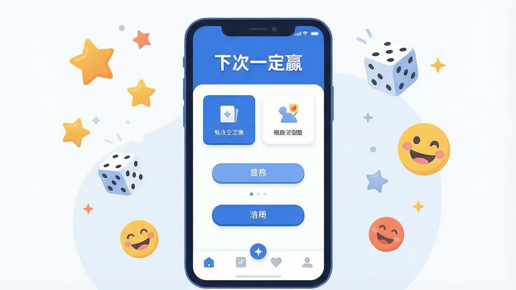 һ��չʾ�ֻ�Ӧ�ý���ı�ƽ�����廭�������������ֻ���Ļ��ʾ���´�һ��Ӯ�������������棬������������ɫΪ�������ּ�࣬���������֡��´�һ��Ӯ�����м��ǹ��ܿ�Ƭ�Ͱ�ť���ײ��ǵ����������ܻ����Ŵ����������ֵķ��������ǡ����ӡ�Ц��ͼ�꣬����ִ���ˬ��ϸ��Բ�󣬻��ʸɾ��޶���Ԫ�ء�
