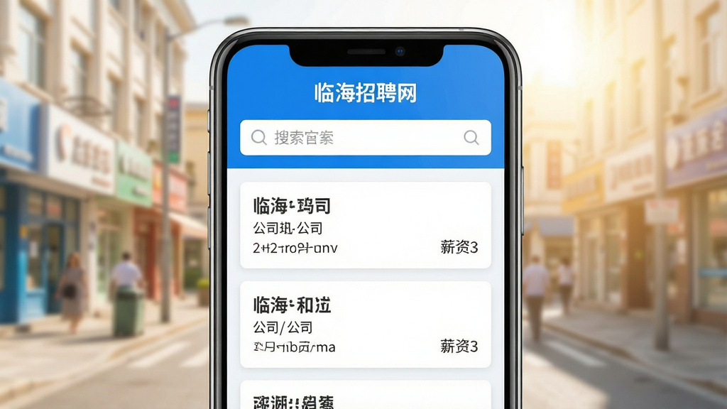 һ���ֻ���Ļ��д������������ʾ���ٺ���Ƹ����APP�������棬������Ƽ�࣬����ɫ�Ͱ�ɫΪ��ɫ����������������Ŀ���·����б�ʽ����Ƹ��Ϣ��Ƭ��ÿ����Ƭ����ְλ���ơ���˾���ƺ�н�ʷ�Χ��������ģ�����ٺ����н־����������ģ�����ִ���ƽ�����ʸɾ����޶���Ԫ�أ�������Ⱦ