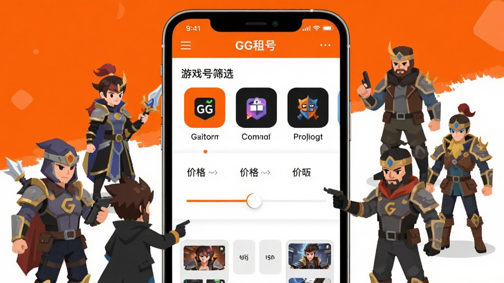һ��չʾ��GG��š�APP����Ϸ�˺�ɸѡҳ����ֻ���ͼ���������ֻ���Ļ��ʾ����Ϸ����ͼ��ͼ۸����们�������Ա��и�����Ϸ��ɫ�Ŀ�ͨ��������ѡ��Ʒ�������������ĳ�ɫ�Ͱ�ɫ������ƽ����ϸ�����������ʸɾ����޶���Ԫ�ء�