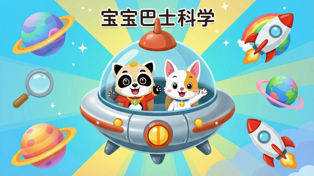 һ��չʾ������ʿ��ѧApp���Ľ����ͼƬ������������һ��Բ��ɰ��Ŀ�ͨ����ɴ����ɴ�����С��è����������ڻ��֣���Χ������Ư�������򡢷Ŵ󾵡�С����Ͳʺ�ȿ�ѧԪ�أ����ֲ������ķ���ʽ�Ű棬���Ϊ�������õı�ƽ��ͨ���ϸ���Ϸɴ��н���������������ͽ��䣬���ʸɾ��������޶�������Ԫ�أ�ͼƬ�д������֡�������ʿ��ѧ��