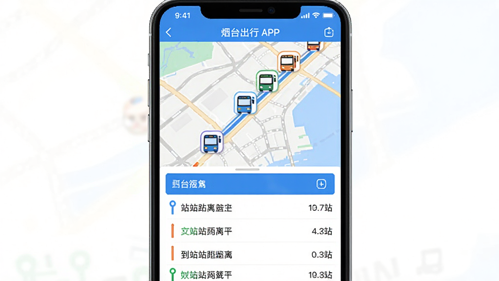 ��̨����APPʵʱ������ѯ���棬�ֻ���Ļ��ʾ��ͼ�϶���������ͼ������·�ƶ����·��б���ʾ��ͬ��·�ĵ�վʱ��;���վ��������ɫ������������ֱ�ۣ����ʸɾ��޶���Ԫ��