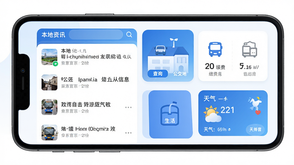 ����ͨApp������ȫòչʾ������������Ѷ��Ϣ����������ѯ��Ƭ������ɷ���ں�������������岼��������������ɫ���ִ���ƽ����ֻ���Ļ��ʾЧ�������ʸɾ��޶���Ԫ��