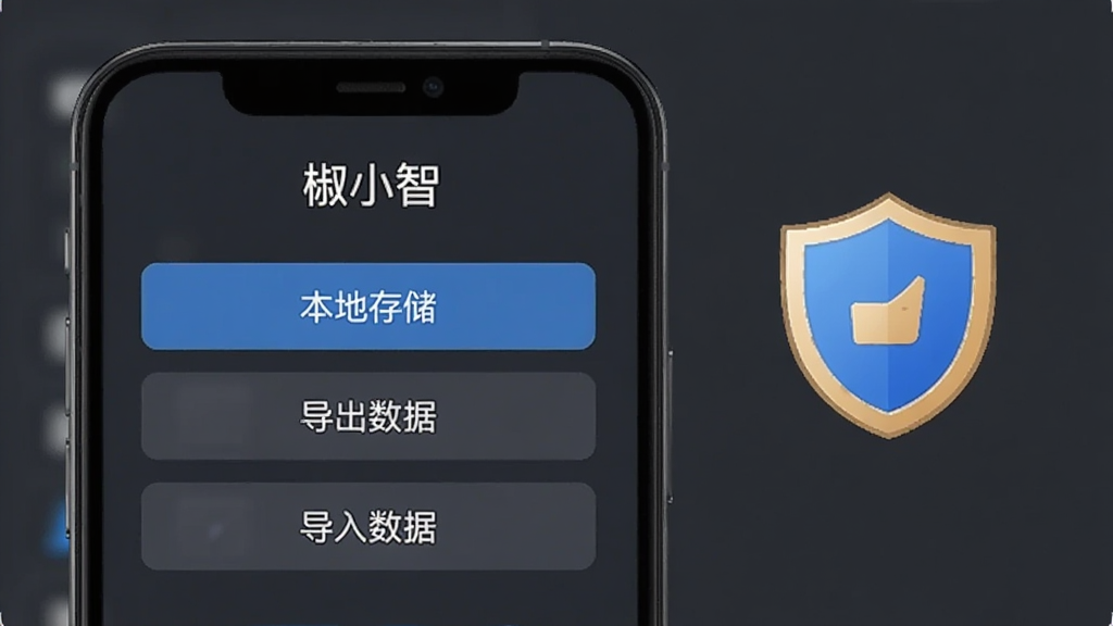 һ��չʾ��С��App���ݴ洢���ý����ͼƬ���������ֻ���Ļ����ʾ����С�ǡ����⣬�·��С����ش洢�������������ݡ������������ݡ��Ȱ�ť���Ա���һ��������״�İ�ȫͼ�꣬���������ɫ�������ȣ�����������
